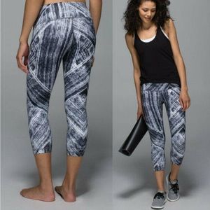 Lululemon Wunder Under Crop Heat Wave
